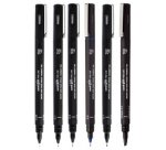 Technical Felt Pen 'OSAKA', creative set of 6