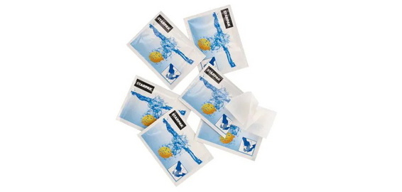 Lingette rince-doigts 'Citro', sachet plastique