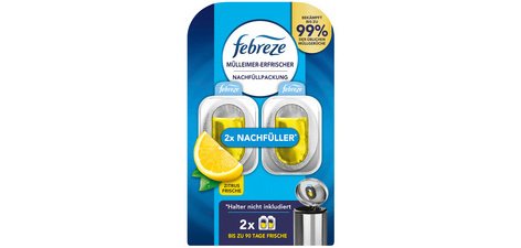 Désodorisant 'Fraîcheur agrumes', set de 2 recharges