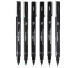 Technical felt pen 'KYOTO', creative set of 6