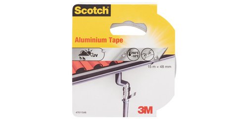Scotch ruban de réparation aluminium, ft 48 mm x 15 m, sous blister