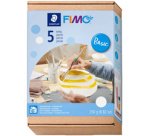 Kit de pâte à modeler Basic, durcit à l'air, 5 pièces