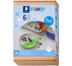 Kit de pâte à modeler Bowl, durcit à l'air, 6 pièces