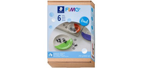 Kit de pâte à modeler Bowl, durcit à l'air, 6 pièces