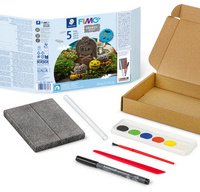 Kit pâte à modeler Halloween 'Tombe', durcit à l'air