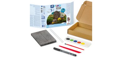 Kit pâte à modeler Halloween 'Tombe', durcit à l'air