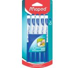 Dry Erase Marker 'Peps, pack of 5, blue