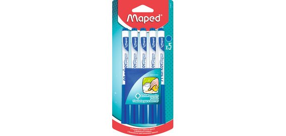 Dry Erase Marker 'Peps, pack of 5, blue
