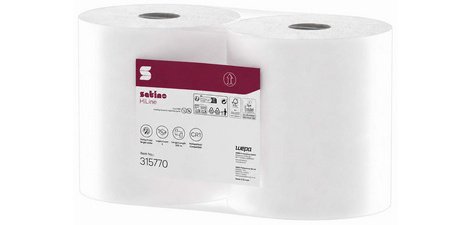 Rouleau de papier nettoyant HiLine, 525 m