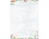 Papier à motif de Noël 'Christmas Magic Watercolor'