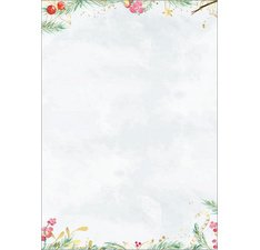 Papier à motif de Noël 'Christmas Magic Watercolor'