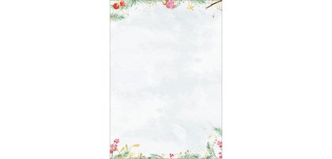 Papier à motif de Noël 'Christmas Magic Watercolor'