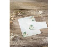 papier Enveloppe motif de Noël 'Christmas Forest Watercolor'