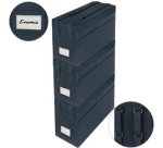 Sac de rangement Desk Sharing avec couvercle, gris