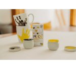 Gouache aux doigts pour porcelaine 'MUCKI', set de 2