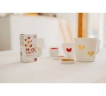 Gouache aux doigts pour porcelaine 'MUCKI', set de 2