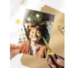 Calendrier mural, A4, avec pince, carton kraft