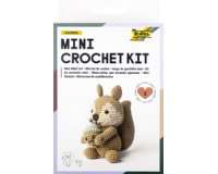 Mini-kit de crochet 'SQUIRREL', motif écureuil