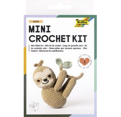 Mini-kit de crochet 'SLOTH', motif paresseux