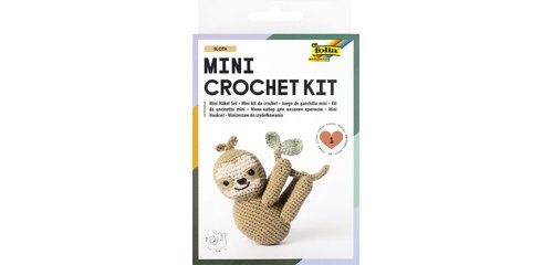 Mini-kit de crochet 'SLOTH', motif paresseux