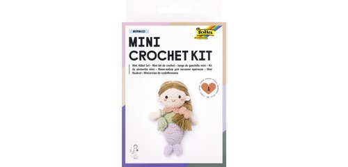 Mini-kit de crochet 'MERMAID', motif sirène