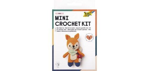 Mini-kit de crochet 'FOX', motif renard