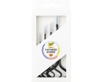 Set de vrilles pour châtaignes, inox, 4 pièces, noir