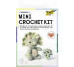 Mini-kit de crochet 'TRICERATOPS', motif dinosaure
