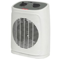 HL 3800 fan heater, oscillating, white