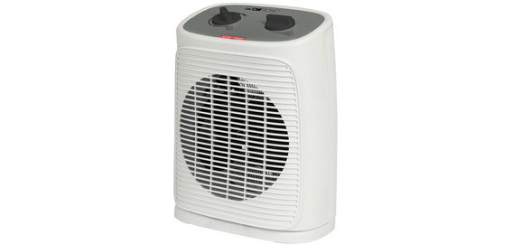 HL 3800 fan heater, oscillating, white