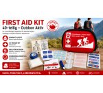 Trousse de premiers secours 'Outdoor Aktiv', 40 pièces