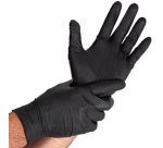DIAMOND GRIP Nitrilhandschuh, L, schwarz