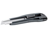 Cutter, plastique, lame 18 mm, anthracite