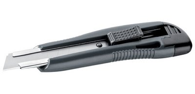 Cutter, plastique, lame 18 mm, anthracite