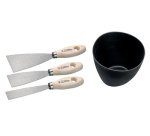 Kit d'enduiseur, 4 pièces