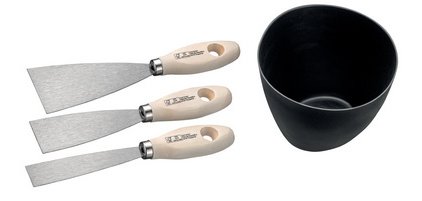 Kit d'enduiseur, 4 pièces