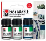 Peinture à marbrer Easy Marble SCANDI GLAM, 3x 15 ml