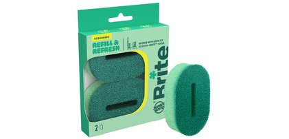 Brite by Scotch-Brite Éponge de rechange, vert