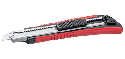 Cutter, aluminium moulé sous pression, lame 18 mm