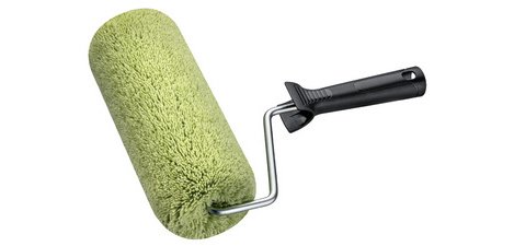 Rouleau pour façades professionnel, 230 mm, jaune