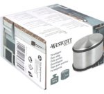 Doorstop, stainless steel, diameter: 110 mm