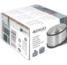 Doorstop, stainless steel, diameter: 110 mm