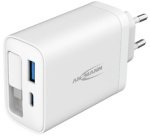 USB Charger HOME CHARGER 230PD with cable, white
