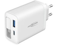 USB Charger HOME CHARGER 230PD with cable, white