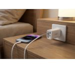 USB Charger HOME CHARGER 230PD with cable, white