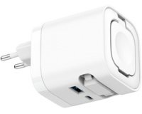 Chargeur USB HOME CHARGER HC265PD avec câble, blanc