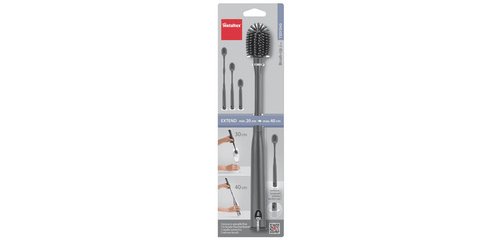 Goupillon Brush-Up, en PP, gris