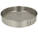 Grand tamis à farine, diamètre : 230 mm, inox