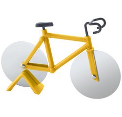 Fun Kitchen Pizza Roulette Bike, yellow