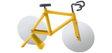 Fun Kitchen Pizza Roulette Bike, yellow